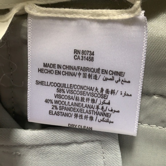 BCBG wool blend pants - Picture 9 of 10